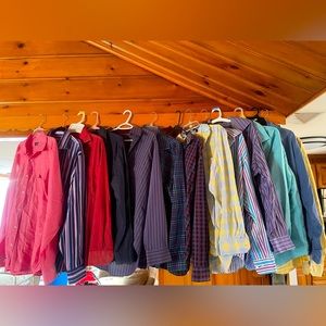 Bugatchi  mens shirt size xl (14 or more) bundle